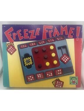 Vintage Freeze Frame Board Game Discovery Toys Complete Fun Set FF0200